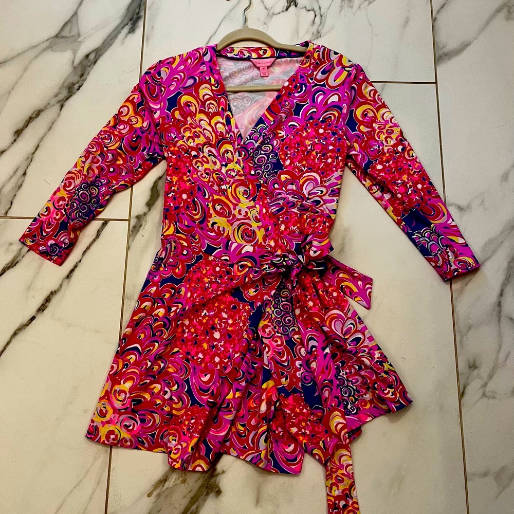 Lilly Pulitzer Tie Romper Size Medium
